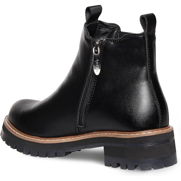 NWT AQUA DIVA 10 Savannah Chelsea Waterproof Ankle Boot Leather Insulated Black - Picture 9 of 16